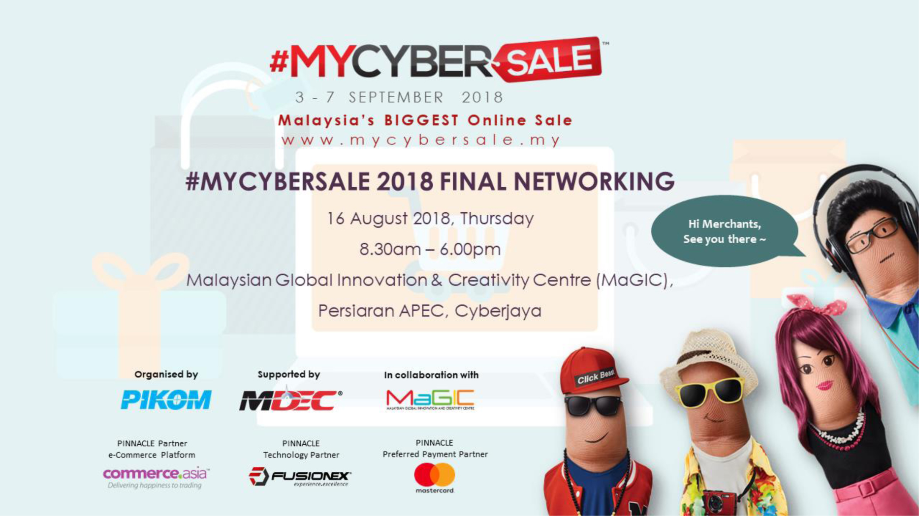 MYCYBERSALE 2018 Networking Event