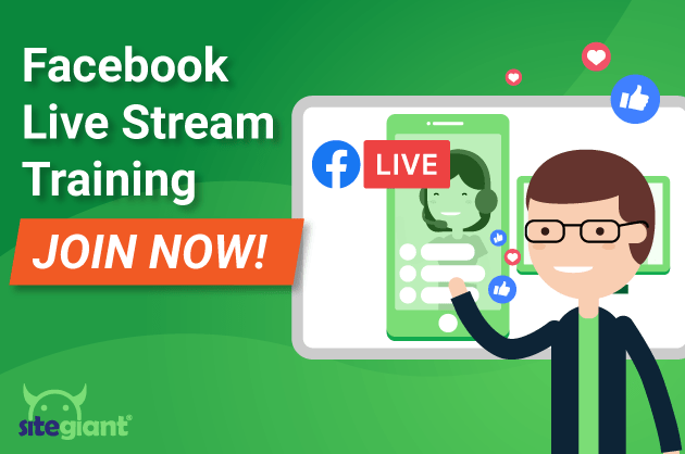 SiteGiant Facebook Live Stream Training
