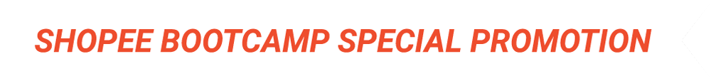 Shopee bootcamp special promotion label