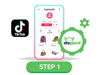 Step 1 - integrate TikTok shop