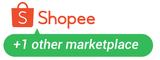 Shopee + 1 other marketplace