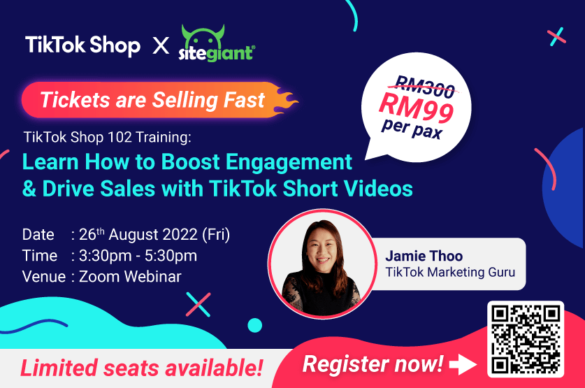 TikTok Shop 102 Training - Learn how to boost engagement and drive sales with TikTok short videos