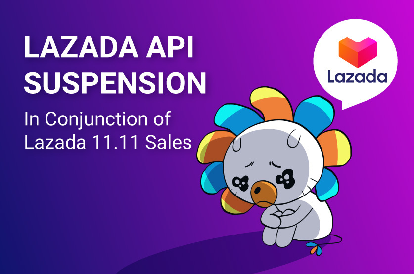 Lazada API suspension