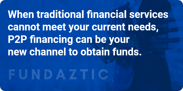 Fundaztic P2P financing services