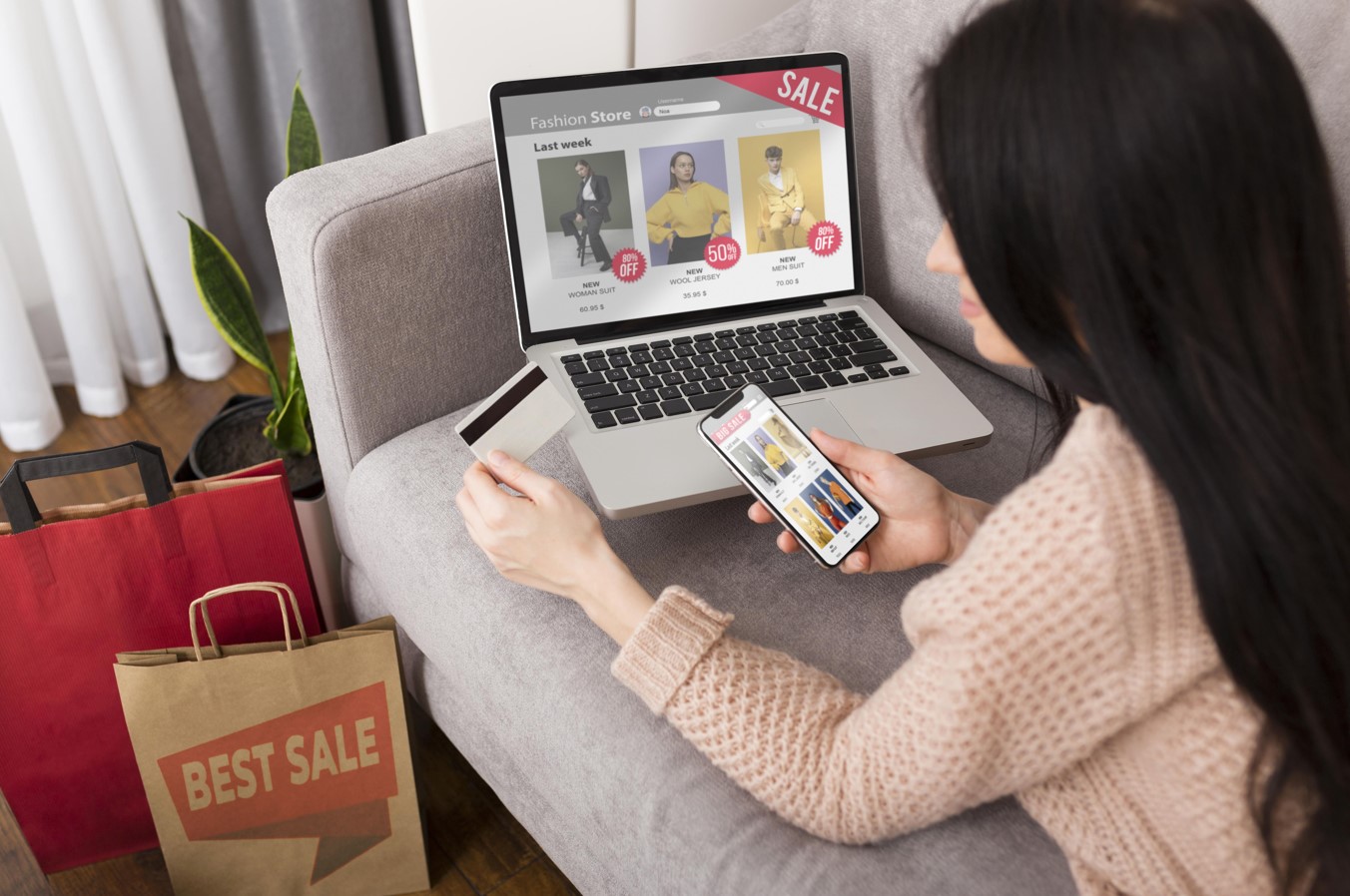 discount shopping season with sale new retail