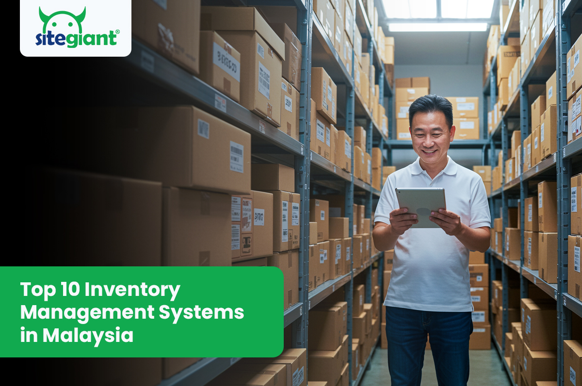 Chinese Malaysian shop owner checking stock in a warehouse – inventory management in Malaysia