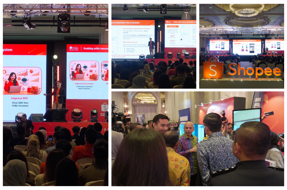 eCommerce sellers and industry professionals gaining insights from Shopee Seller Summit 2026 sessions on intelligent commerce trends and digital business growth.